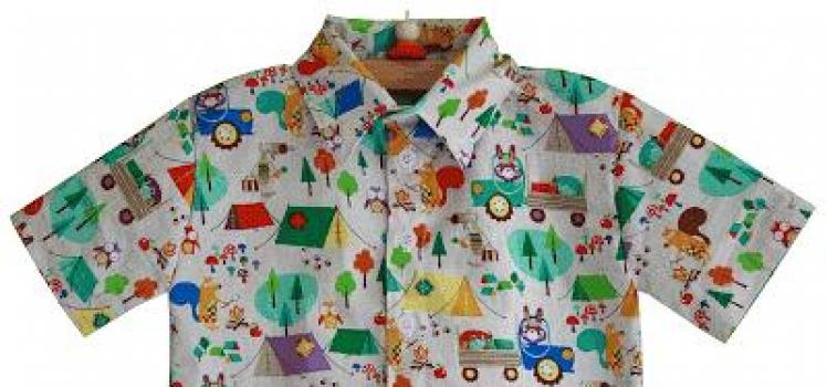 Pattern for a children's shirt